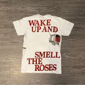 Big Sean Shirt Mens Small White Wake Up And Smell The Roses